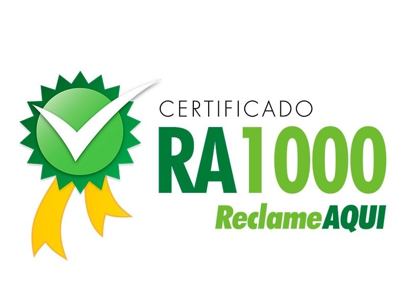 Selo Reclame Aqui RA1000